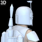 Boba Fett Star Wars Classic Amor + Jetpack Set | 3D Model Project #5625
