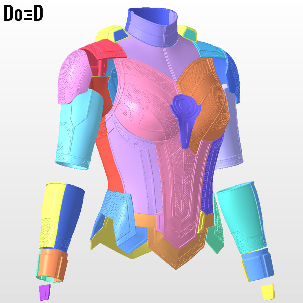 Cassie Lang Armor Ant-Man & Wasp Quantumania 3DPrintable Model C111