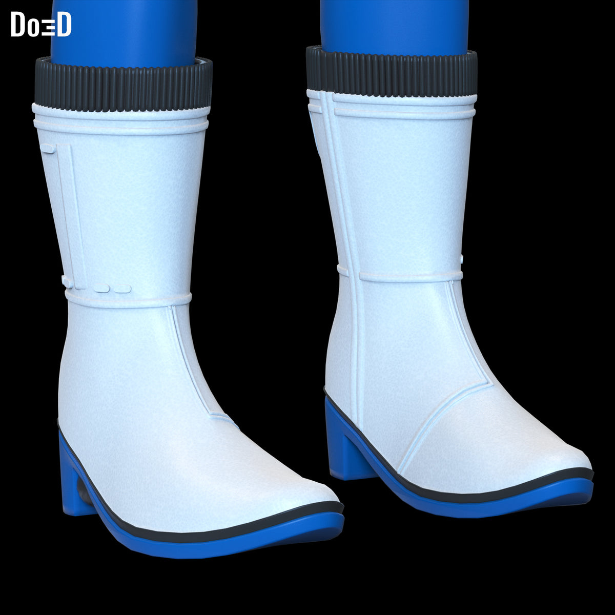 Bundle: Invisible Woman Neck Gauntlet Boots Belt Shoes Fantastic Four STL #IW189