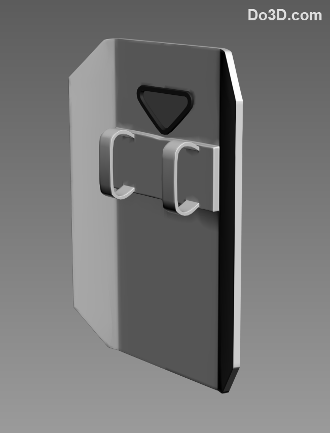 First Order Stormtrooper Shield | 3D Printable Model #338