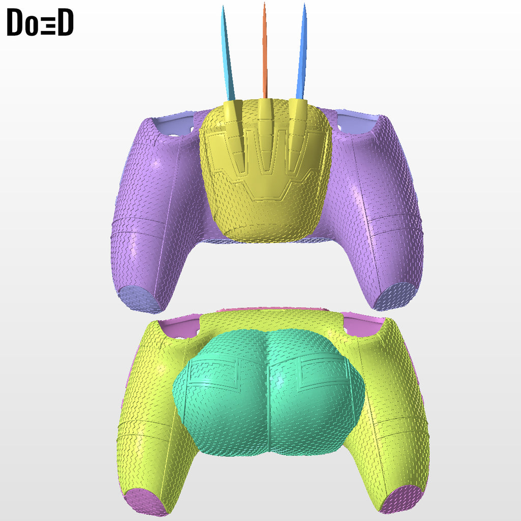 Wolverine PS5 Controller Case Cover | 3D Printable Model Print File #WPS51