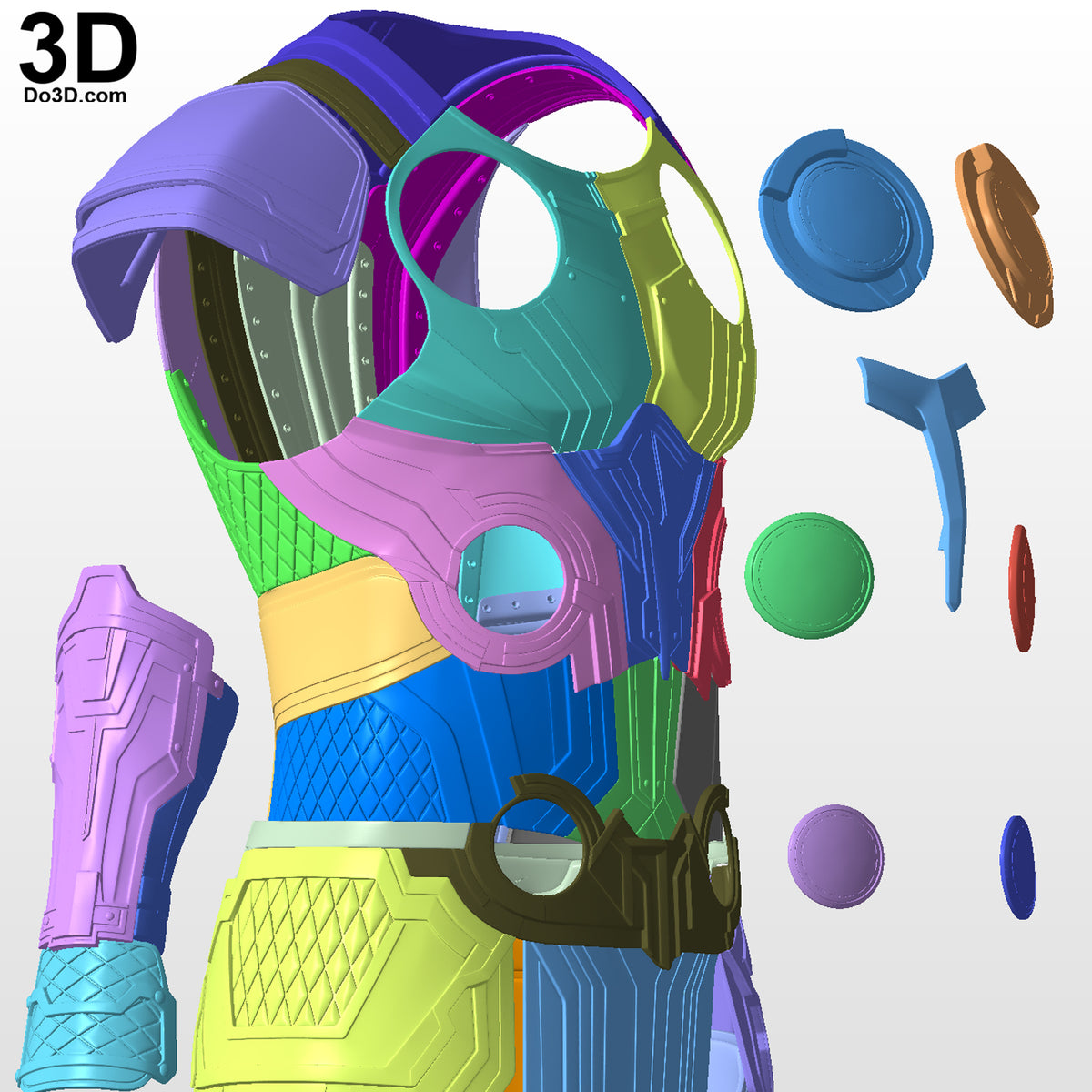 Thor Love and Thunder full body armors 3D Printable Model STL File #TH22