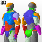 RoboCop 2014 Black Suit | 3D Printable Model Print STL File #41