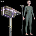 Kree war Accuser Hammer | 3D Printable Model STL File #AH11