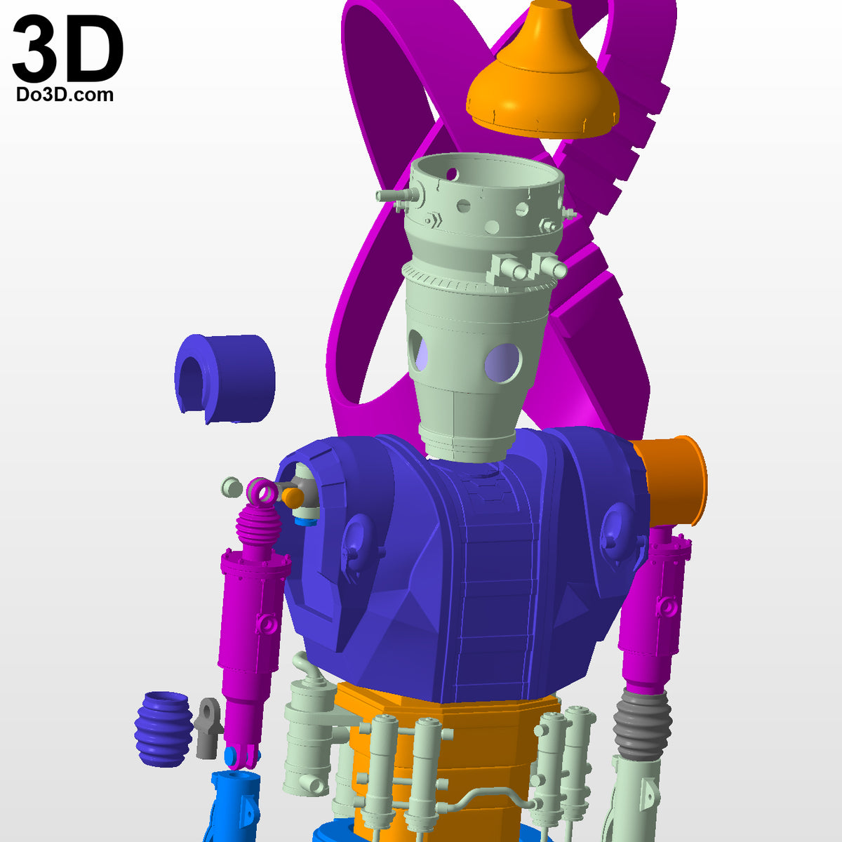 IG-11 IG-88 Droid from The Mandalorian Star Wars Ig11 | 3D Model Project #6441