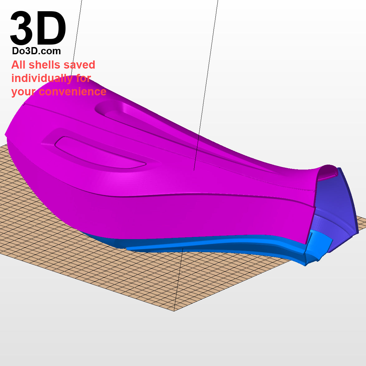 3D Printable Model: Red Ranger 2017 Power Rangers Helmet + Full Armor STL #2276