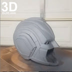 Captain Marvel 2019 Movie Body Armor Suit + Helmet | 3D Model Project #5612