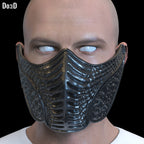 Noob Saibot Mask ONLY Bi-Han Mortal Kombat Movie 2 3D Print File #NSB71