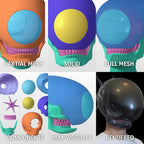 Bomb Devil Helmet Reze Female Girl Chainsaw Man 3D Printable Model STL File #BD3