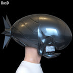 Bomb Devil Helmet Reze Female Girl Chainsaw Man 3D Printable Model STL File #BD3