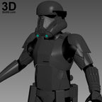 Imperial Death Trooper Armor Star Wars | 3D Printable Model #1198