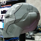 Iron Man Mark L MK 50 Damaged Smashed Helmet Endgame 3D Printable Model #5385