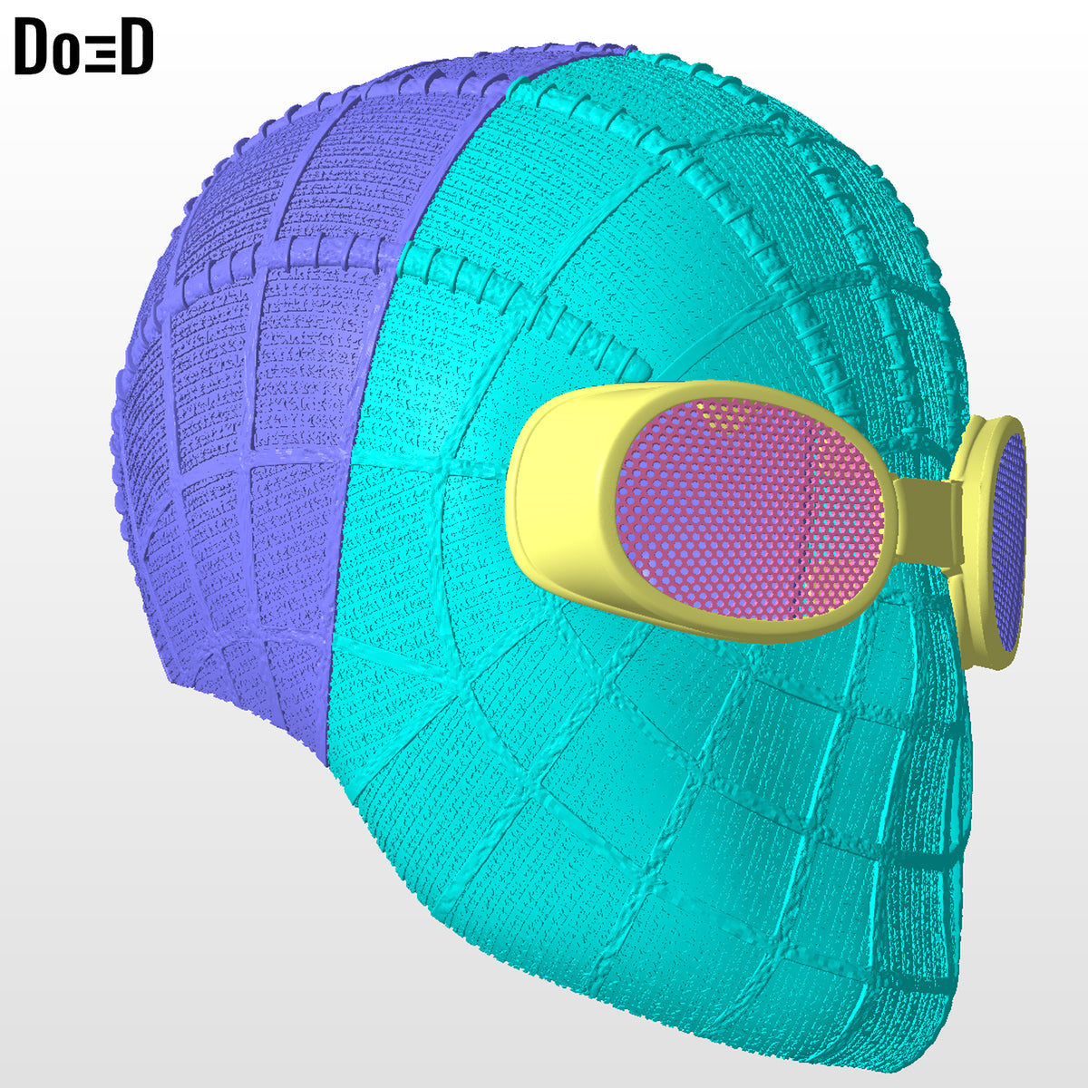 Spider-Noir Helmet Nicolas Cage Spider-Man | 3D Printable Model #SN79