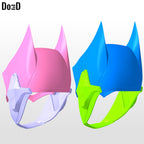 Batgirl Arkham Knight Cowl / Helmet 3D Printable Model Print File STL #F7D