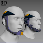 Superman Injustice 2 Helmet Crown Head Piece Set | 3D Model Project #2647