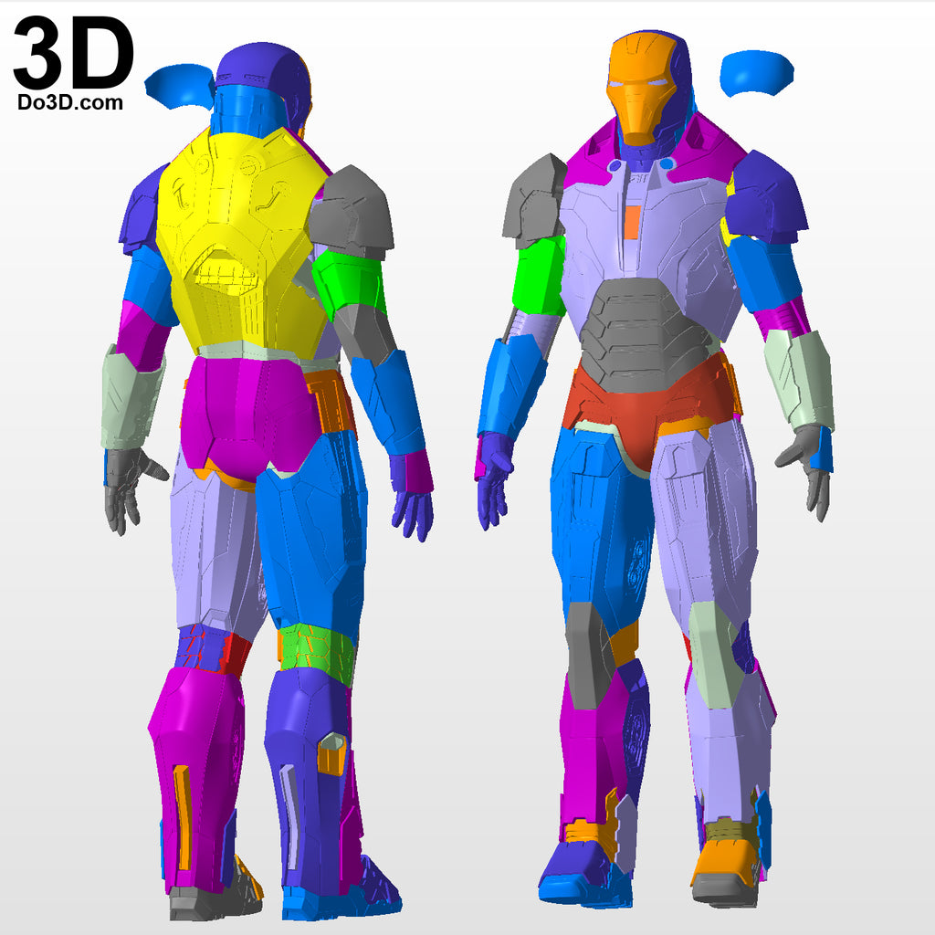 Iron Man Shotgun Mark XL MK 40 Armor | 3D Model Project #6552