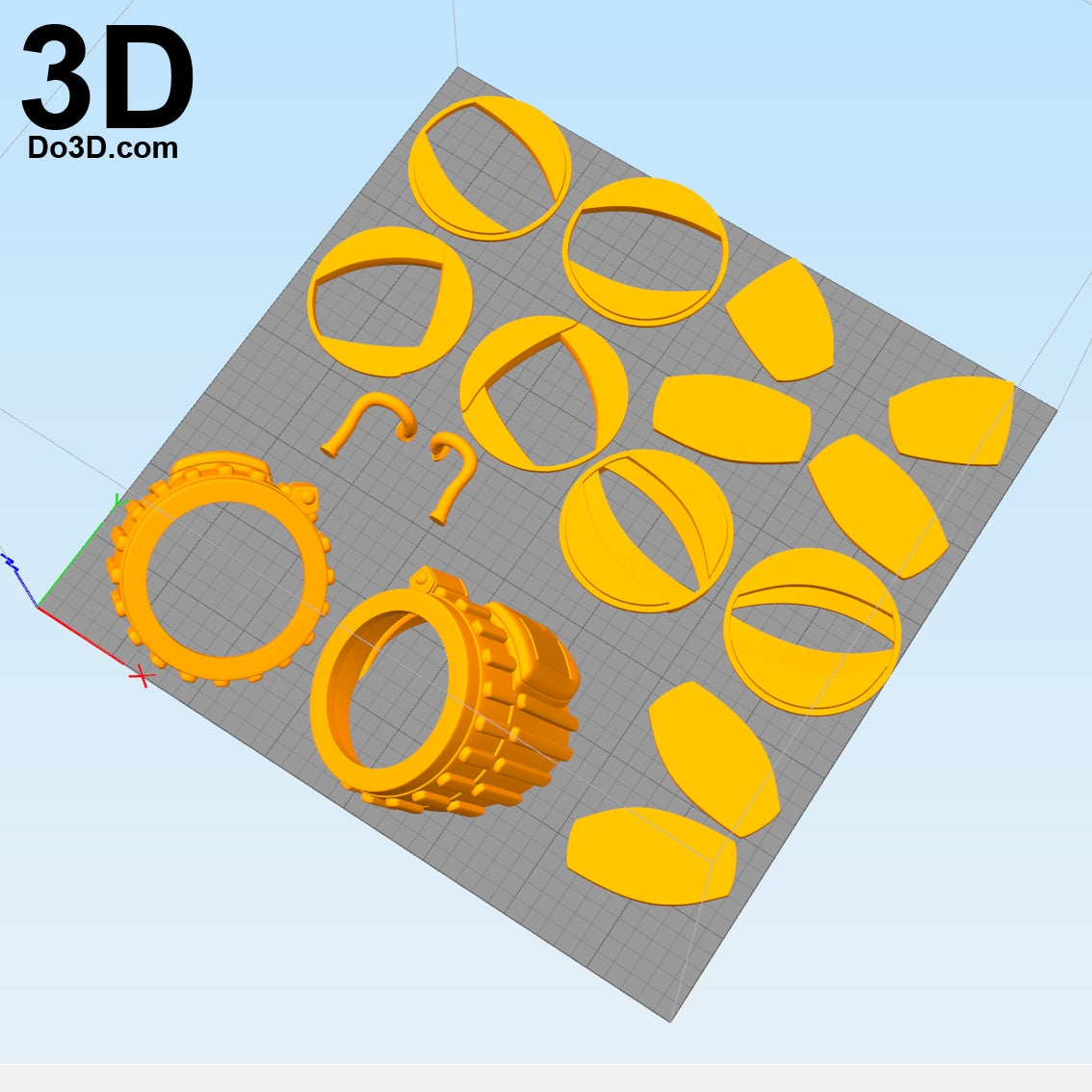 Spider-Man Homecoming Homemade Goggle + Face Shell | 3D Model Project #2231