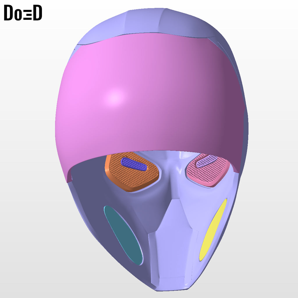 Taskmaster Thunderbolts Helmet | 3D Printable Model #TT36