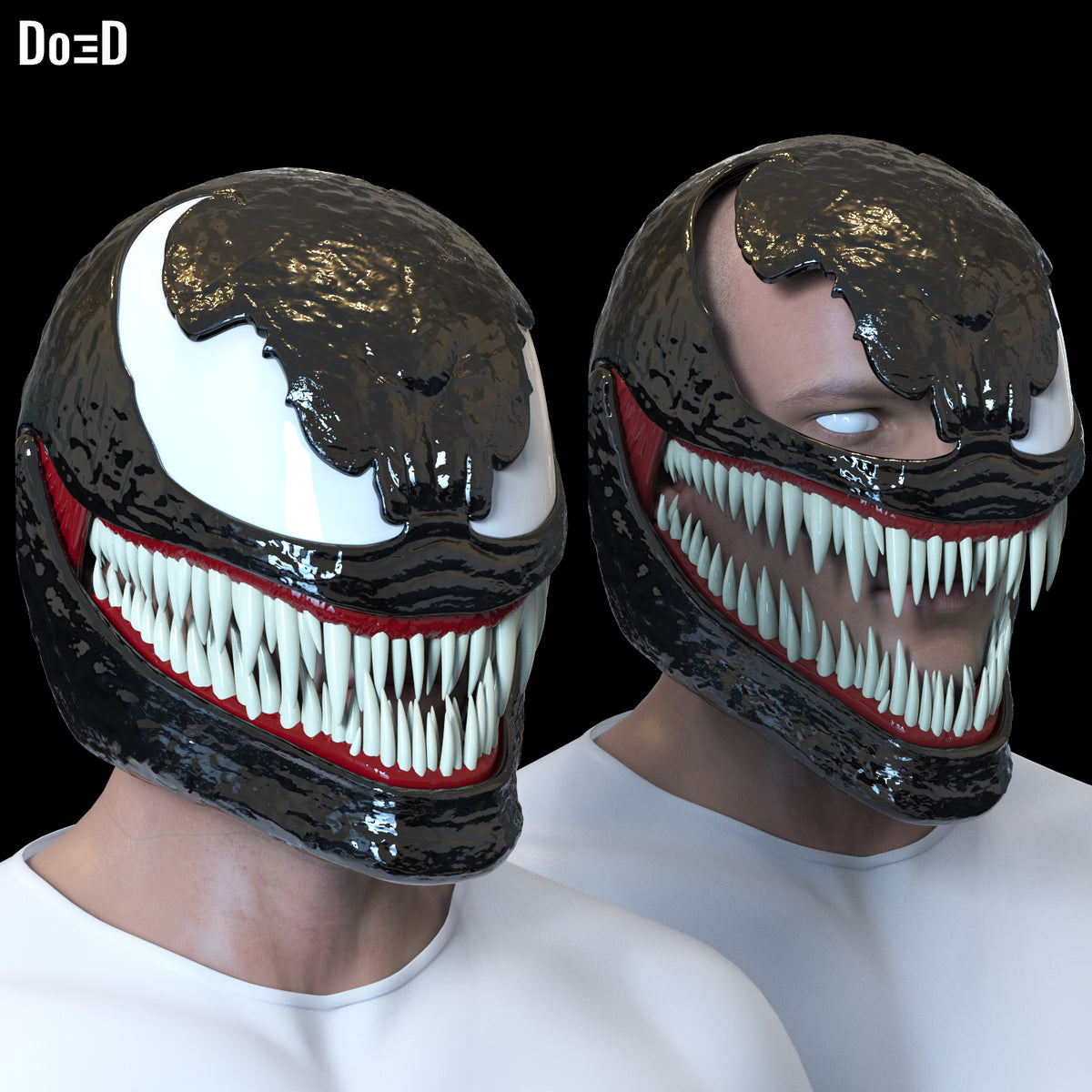Venom Spider-Man 2 PS5 Helmet  | 3D Printable Model File #V111