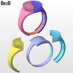The Flash 2023 Ring for Resin Printing | 3D Printable Model STL #FR2