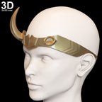 Lady Loki Sylvie Crown Tiara Head Piece 3D Printable Model STL File #LK31