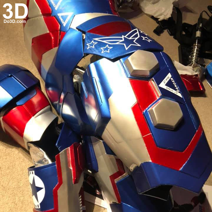 Iron Man Mark II Armor War Machine  MK 2 | 3D Model Project #792