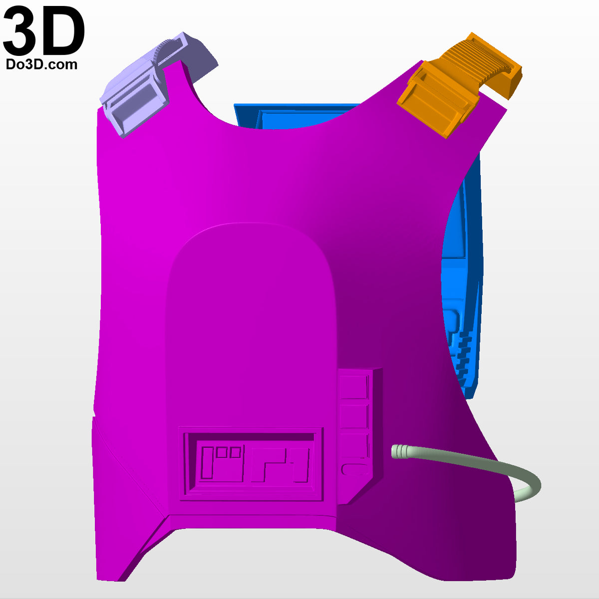 Range Trooper Chest Armor Star Wars | 3D Printable Model #RT455