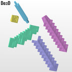 Sword and Pick Axe Pickaxe Minecraft Movie | 3D Printable Model STL File #MSP23
