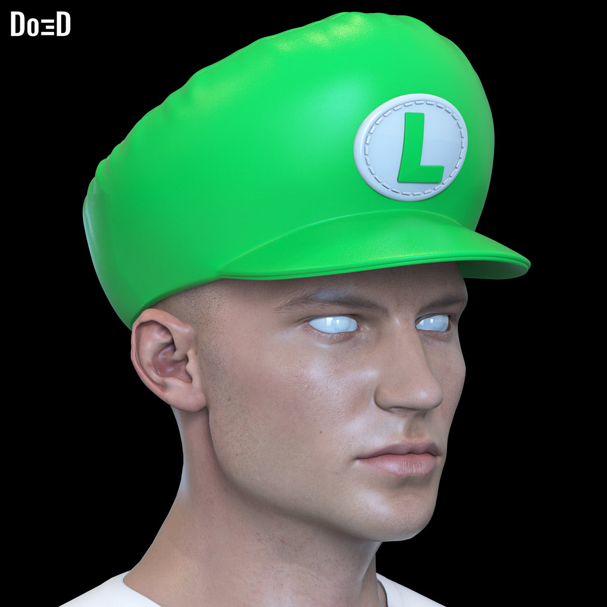 Bundle: Luigi Super Mario Helmet | 3D Printable Model #BSM89