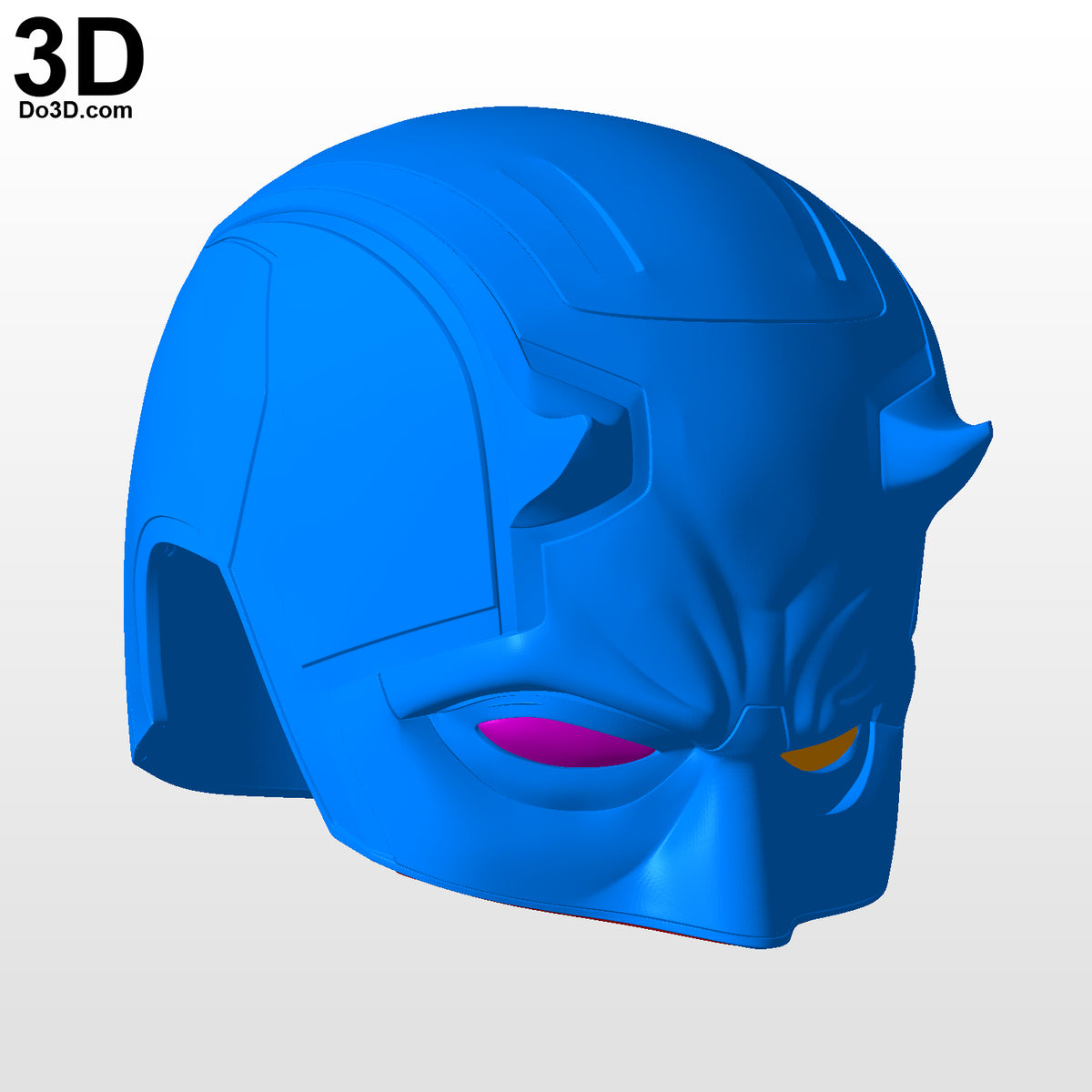 Daredevil Rebirth Helmet Mask, Cowl | 3D Model Project #5147
