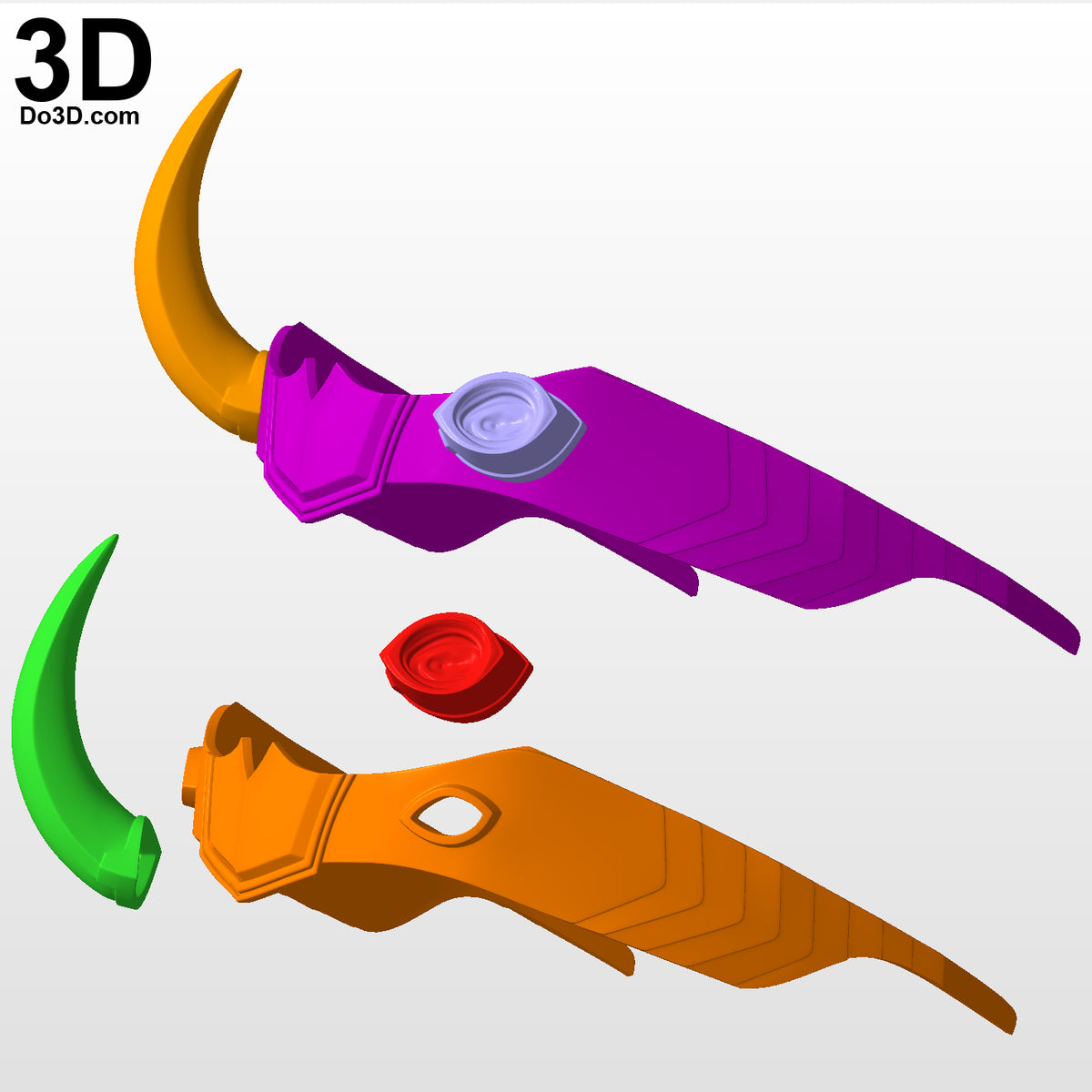 Lady Loki Sylvie Crown Tiara Head Piece 3D Printable Model STL File #LK31