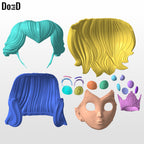 Peach from Super Mario Helmet | 3D Printable Model #PM2
