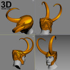 Loki Old Classic Helmet | 3D Printable Model #2441