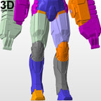 Iron Man Mark XXV Striker Full Body Armor Suit MK 25 | 3D Model Project #5403