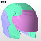 Keith Top Trio Helmet Peacemaker Season 2 3D Printable Model #KPM37