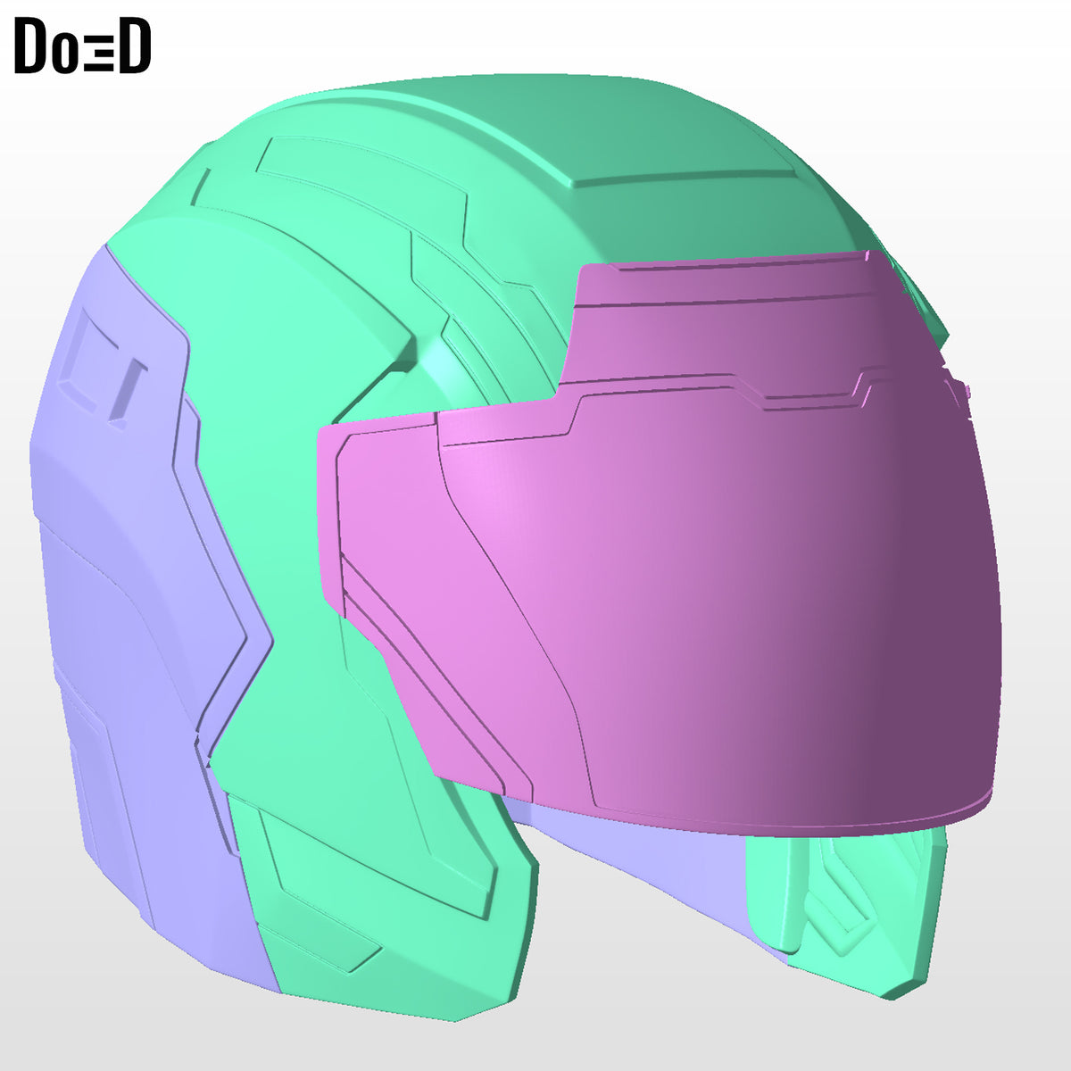 Keith Top Trio Helmet Peacemaker Season 2 3D Printable Model #KPM37