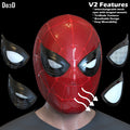 Iron Spider Endgame Spider-man Face Shell Helmet 3D Printable Model STL #4544