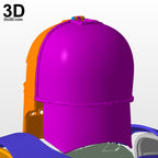 Iron Man Mark I Helmet from Tony Stark First Armor MK 1 3D Printable Model #N22