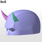 Bucket Version Elektra Daredevil Born Again Female Helmet | 3D Print File #BE