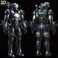 The Punisher War Machine Armor Suit | 3D Model Project #6000