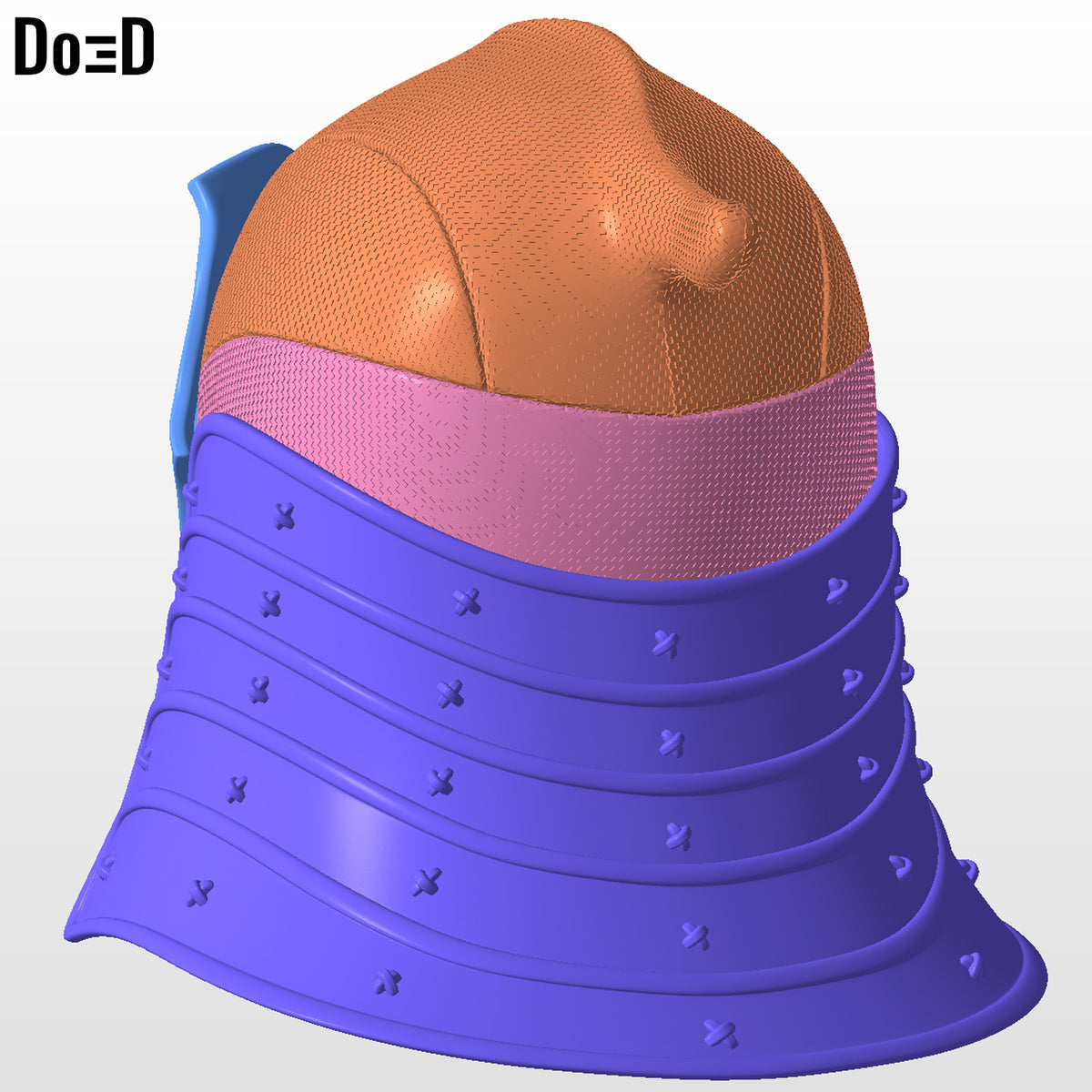 Samurai Deadpool Variant helmet | 3D printable model file #SD371
