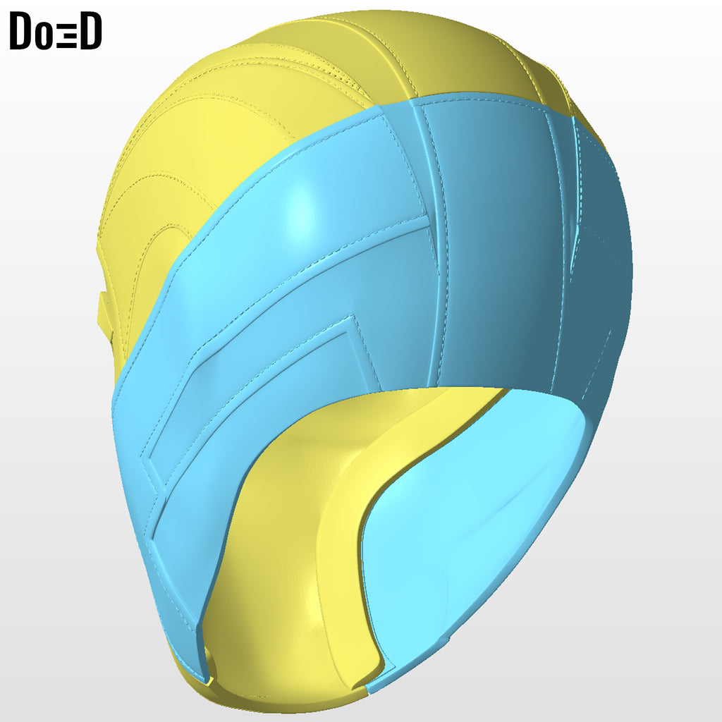White Tiger Mask Helmet Daredevil Born Again Version | 3D Print File STL #WT38
