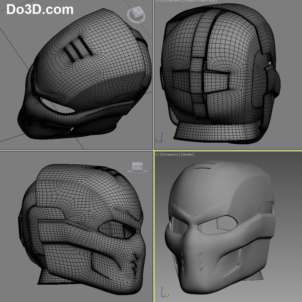 Crossbones Helmet from Captain America Civil War  | 3D Model Project #408