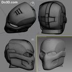 Crossbones Helmet from Captain America Civil War  | 3D Model Project #408