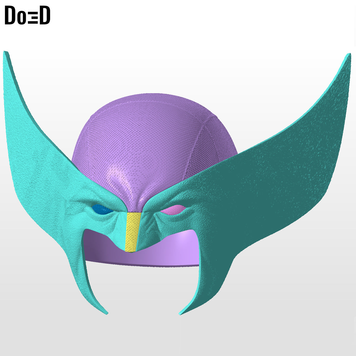 Wolverine Cowl / Helmet (Brown Suit Version) 3D Printable Model Print File #WB13