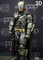 Armored Batsuit Batman v Superman BVS DOJ Helmet + Armor, 3D Printable Model #44
