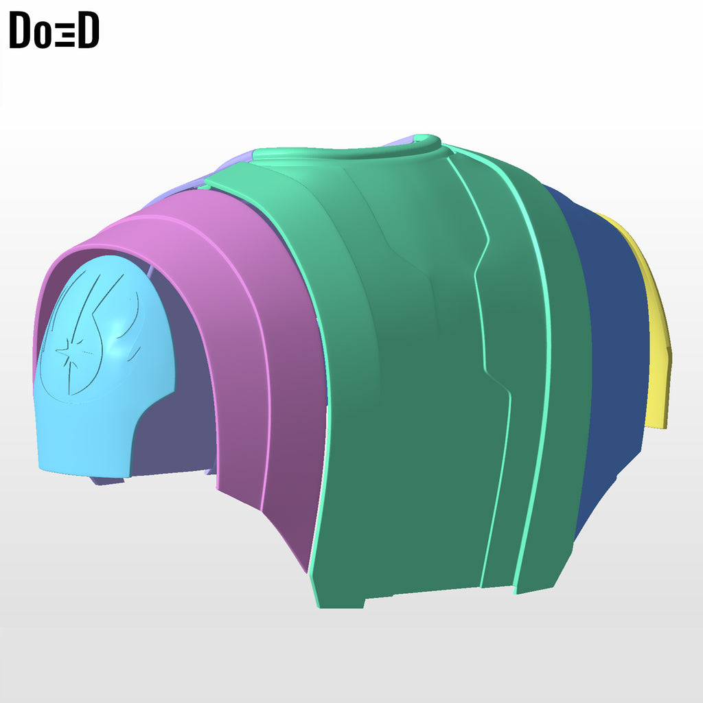 Anakin Skywalke Darth Vader Upper Armor | 3DPrintable STL File #B787
