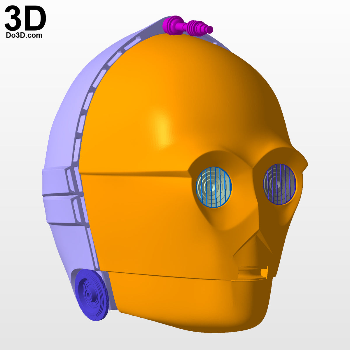 C-3PO C3PO Star Wars V: The Empire Strikes Back ESB 3D Printable Model STL #3959