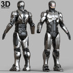 RoboCop Silver Suit / New Armor 2014 Film  | 3D Printable Model #4800
