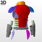 Bloodsport Body, Chest, Forearm, Gauntlet, Armors | 3D Printable Model #BL45